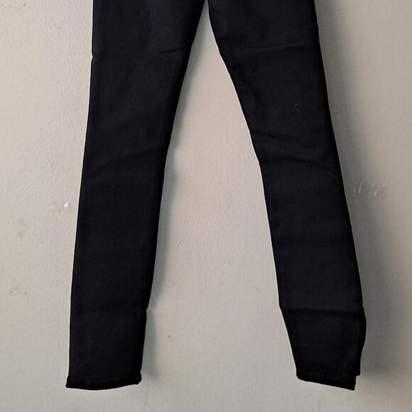 NWOT Universal Standard Seine Mid Rise Skinny 32 Inch Jeans Black Women's Size 0 - Picture 9 of 13